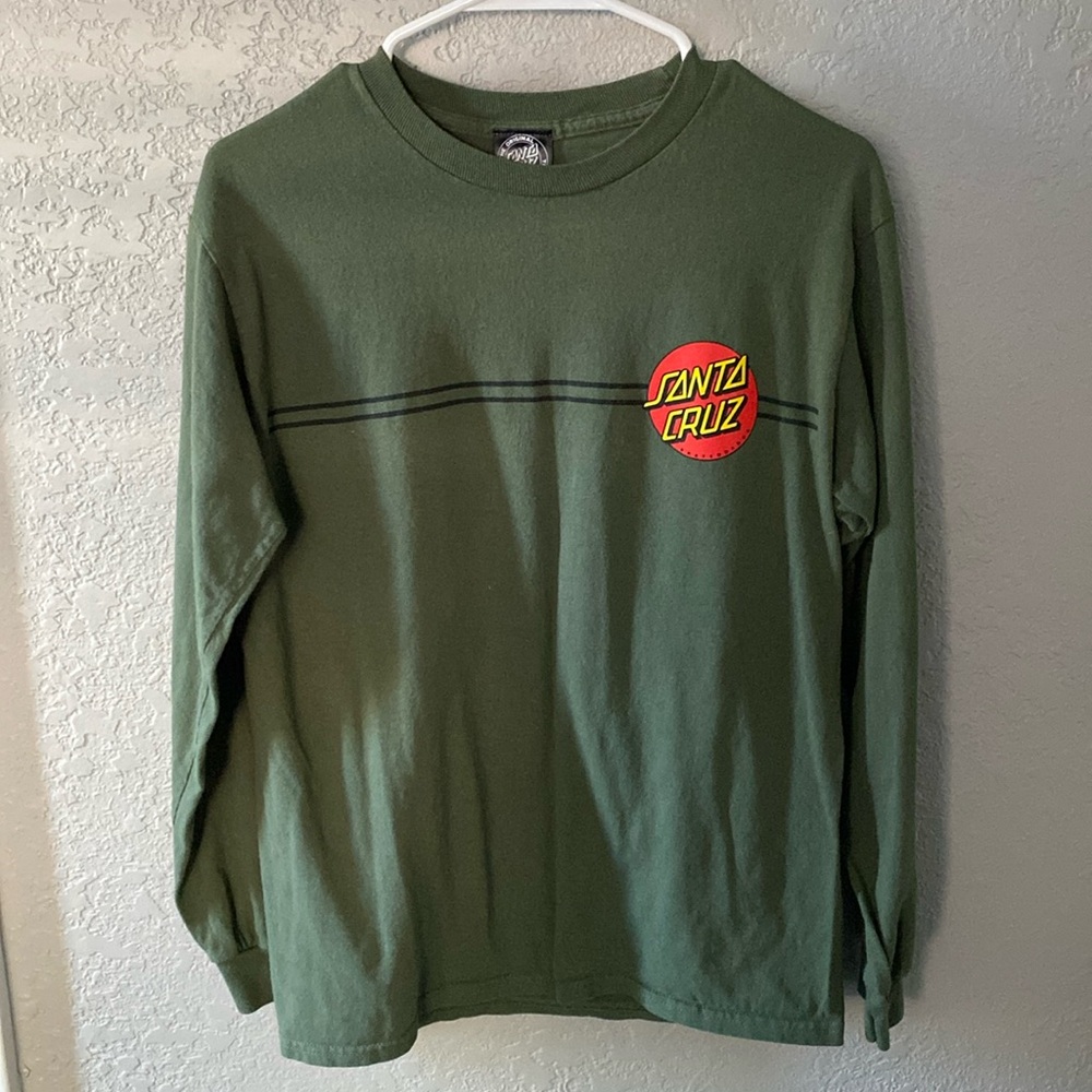 Santa Cruz long sleeve shirt forest green